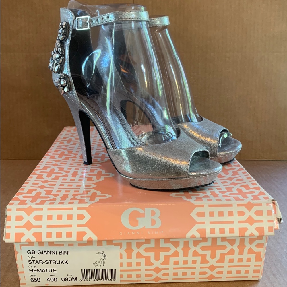 Gianni Bini - Jewel Embellished - Platform Heels